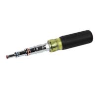 Klein Tools 32809MAG - Herramienta de destornillador de tuerca múltiple 9 en 1, destornillador magnético SAE con tamaños de tuerca hexagonal de 3/16 a 3/4 pulgadas