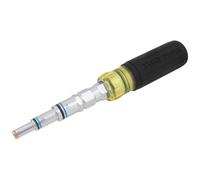 Klein Tools 32809MAGM | Llave multi tuerca magnética 11 en 1 pass through | Medidas métricas 5 a 19 mm | Herramienta profesional para electricistas y HVAC
