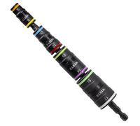 Klein Tools 32934M | Juego de vasos impact 8 en 1 métricos | Medidas 7 8 10 12 13 14 15 17 mm | Herramienta profesional para atornilladores de impacto