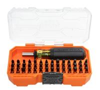 Klein Tools 33803 ProFlex - Juego de 44 puntas de destornillador de impacto con carcasa modular, acero S2, destornillador magnético, ajustable, 42 puntas