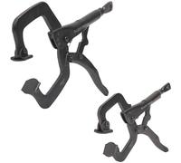 Klein Tools 38662 Juego de alicates de pinza tipo C, 15 cm y 28 cm, alicates giratorios de mandíbula ajustables para el hogar, tienda, carpintería, 2 piezas