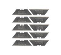 Klein Tools 44124 | Hojas cuchillo utilitario pack 10 | Filo triple | Compatibles con cuchillos estándar | Acero robusto | Reversibles | Hoja 6,1 cm