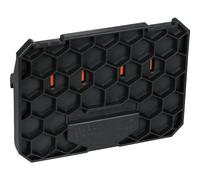 Klein Tools 54875MB Adaptador de caja MODbox, sistema de herramientas modular, accesorio de riel lateral, liberación con una sola mano, se adapta a fundas pequeñas y medianas compatibles con MODbox