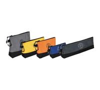 Klein Tools 55569 - Bolsa de herramientas con cremallera de pie con mosquetones, parte inferior reforzada reforzada, resistente al agua 1680d, paquete de 5 unidades