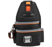 Klein Tools 55833MB MODbox - Bolsa Abierta para Herramientas, 4 Bolsillos, Bolsa para Electricista, se Fija y Libera rápidamente de Cinturones de Herramientas y Sistema de rieles MODBox