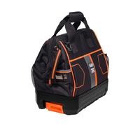 Klein Tools 62203MB MODbox Bolsa de herramientas, parte de la estación de trabajo móvil MODbox, 28 bolsillos para máximo almacenamiento de herramientas, soporte interno para faros delanteros