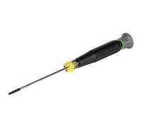 Klein Tools 6313 Mini destornillador de precisión, herramienta T8H TORX a prueba de manipulaciones con mango de agarre acolchado y anillos codificados por colores, vástago de 3 pulgadas