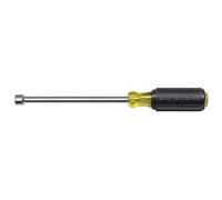 Klein Tools 646-7/16M - Destornillador de tuerca de vástago hueco de punta magnética de 7/16 pulgadas con vástago de 6 pulgadas de punta magnética de 7/16 pulgadas