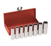 Klein Tools 65500 1/4-inch Drive Socket Wrench Set, 65514