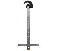 Klein Tools 68232 Llave de lavabo telescópica ajustable de 25,4 a 43,2 cm, llave sanitaria con capacidad de mordaza de 1-1/4 pulgadas, ideal para espacios de difícil acceso