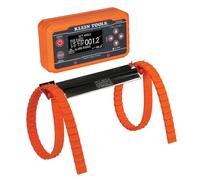 Klein Tools 80036 Kit de herramientas de nivel electrónico digital y medidor de ángulo con correas de fontanero, ángulos programables, base magnética, 2 piezas