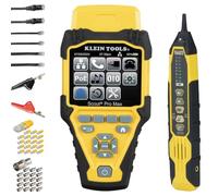 Klein Tools 80179 Scout Pro Max VDV - Juego de probador de cables de red con sonda de rastreo digital y remota para conectores coaxiales, de teléfono y RJ