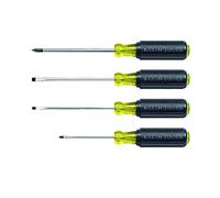 Klein Tools 85484 4 Piece Mini Cushion Grip Screwdriver Set by Klein Tools
