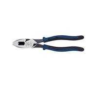 Klein Tools - Alicates Journeyman J213-9NETP, fabricados en Estados Unidos, alicates de corte lateral para tirar de la cinta pasacables, 24,1 cm