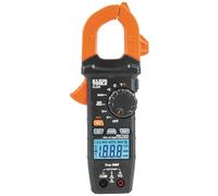 Klein Tools CL220 | Pinza amperimétrica digital AC auto-rango hasta 400 A con medida de temperatura | Pantalla LCD retroiluminada | Seguridad CAT III 600 V