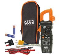 Klein Tools CL800 | Pinza amperimétrica digital AC/DC auto-rango True RMS con modo Low Impedance LoZ y apagado automático
