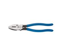 Klein Tools D2000-9NETH Lineman - Alicates de sujeción de rosca atornillada, fabricados en Estados Unidos, diseño aerodinámico de alto apalancamiento con punta redondeada y mandíbula moleteada, 9