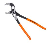 Klein Tools D50512 Alicates de bomba de 12 pulgadas, lengüeta y ranura clásicos Klaw de ajuste rápido, mandíbula curvada, dientes endurecidos para un máximo par de torsión