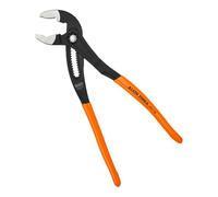 Klein Tools D50512B Alicates de bomba, Klaw de ajuste rápido, mandíbula curvada, dientes endurecidos para un par máximo, 12 pulgadas