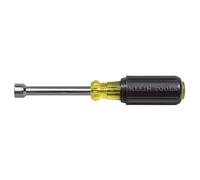 KLEIN TOOLS Destornillador de tuerca de agarre acolchado de 630-10 mm, 10 mm con eje de 3 pulgadas, fabricado en Estados Unidos
