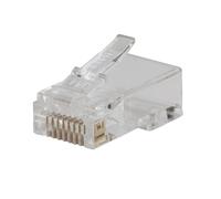 KLEIN TOOLS Enchufe de datos modular de paso, RJ45 CAT5e, conectores de paso, paquete de 200 VDV826-762