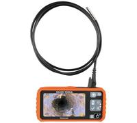 Klein Tools ET18 Boroscopio de Serpiente de fontanería, cámara de inspección Impermeable de 4.9 pies con LCD de 4.3 Pulgadas, 6 Luces LED, Gancho, imán y Espejo