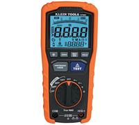 Klein Tools ET600, multímetro probador de resistencia de aislamiento, resistencia de 4000 megohm, voltaje de prueba de 125 V/250 V/500 V/1000 V