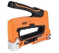 KLEIN TOOLS Grapadora resistente para voz, datos, vídeo y cable no metálico (Romex) para grapas de 1/4, 5/16 y 19/32 pulgadas 450-100