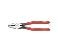 Klein Tools HD2139NE Cortador Lateral, 0 V, Rojo/Plata, 241 mm | Fabricado en Estados Unidos, cortadores laterales de alto apalancamiento, asas cómodas y mandíbulas moleteadas