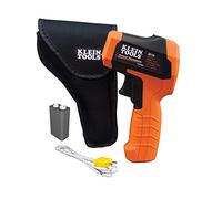 Klein Tools IR10 | Termómetro infrarrojo doble láser 20:1 | Mide de -40 a 650 °C con sonda K-Type incluida