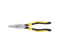 Klein Tools J203-8 Journeyman Heavy-Duty Side-Cutting Long-Nose Pliers, 8-Inch
