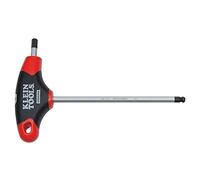 Klein Tools JTH6E08BE Llave hexagonal de 1/8 pulgadas con mango en T Journeyman de extremo de bola