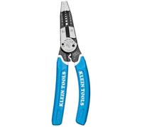 Klein Tools K12065CR Wire Cutter and Crimper Tool for Wire Cutting, Stripping, Crimping and Twisting (8-18 AWG Solid)