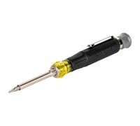 Klein Tools Mini destornillador de precisión 32600P con clip de bolsillo, destornillador magnético multiusos 13 en 1 con destornilladores de tuerca, Phillips, ranurados y puntas TORX