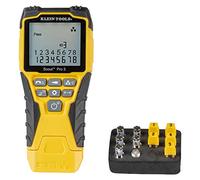 Klein Tools Scout® Pro 3 VDV501-851EU - Comprobador de cables Ethernet con identificación remota, para RJ45, RJ11, coaxial, incluye adaptador de cable y 5 unidades remotas, prueba de red y diagnóstico