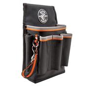 Klein Tools 5241 Tradesman Pro-Bolsa de Herramientas de 6 Bolsillos, Negro, Talla única