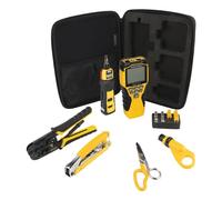 Klein Tools VDV001819 | Kit Instalacion Cables VDV Aprendiz | Probador Scout Pro 3 | 6 Piezas | Instalacion Y Prueba