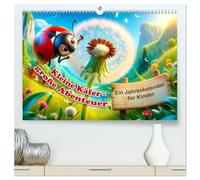 Kleine Käfer, große Abenteuer: Ein Jahreskalender für Kinder (hochwertiger Premium Wandkalender 2026 DIN A2 quer), Kunstdruck in Hochglanz: Bunte Käfer-Abenteuer fürs ganze Jahr!