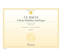 Kleine Preludien & Fughetten(8) Orgue: BWV 553-560. organ.