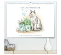 Kleine Schnurr-Momente fürs Herz (hochwertiger Premium Wandkalender 2026 DIN A2 quer), Kunstdruck in Hochglanz: Lichtblicke für die Seele