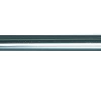 Kleine Wolke 3302101000 - Barra para Cortina de Ducha (130-250 cm, diámetro: 25 mm), Color metálico