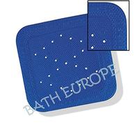 Kleine Wolke 4325732002 Calypso - Alfombrilla Antideslizante para Ducha (55 x 55 cm), Color Azul