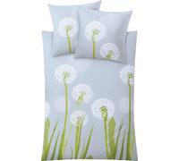 Kleine Wolke 6158617954 - Juego de Fundas para edredón, 155 cm x 220 cm, Color Verde