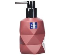 Kleine Wolke 8430332854 Crackle - Dispensador de jabón (8 x 17 cm, polirresina, Madera de Palisandro)