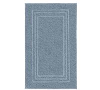 Kleine Wolke Alfombra de baño, algodón, Azul Acero, 50 x 80 cm