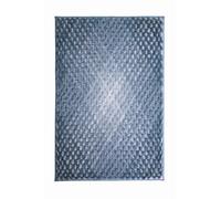 Kleine Wolke Alfombra de baño Cory, Color Azul Marino, Material: 100% poliéster, tamaño: 70 x 120 cm