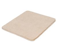Kleine Wolke Alfombra de baño Marco Beige Arena 50 x 60 cm