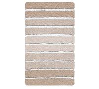 Kleine Wolke Alfombra de baño Phoenix, 60 x 100 cm, Color Gris Pardo