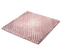 Kleine Wolke Cory alfombrilla para baño 60x60 cm cuadrada rosa 9121407135