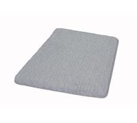 Kleine Wolke Alfombrilla de baño Seattle Gris, 55 x 65 cm
